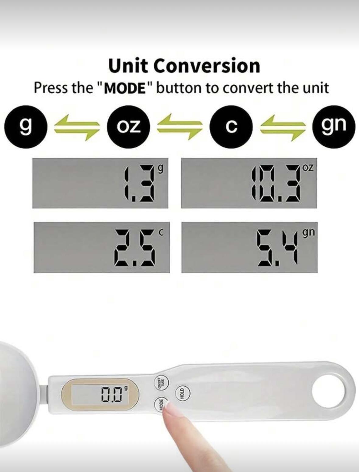 Measuring Digital Scale Spoon