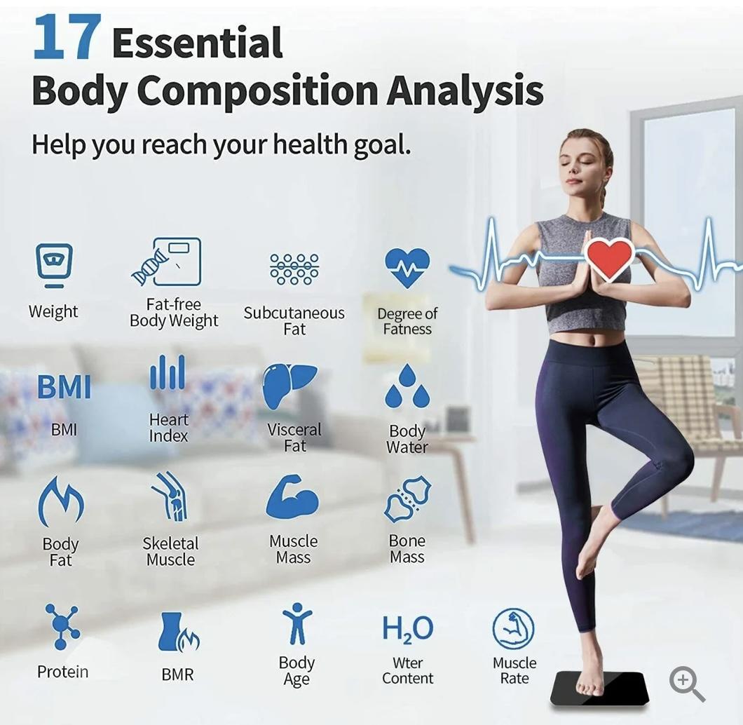 Smart Digital Body Composition Scale
